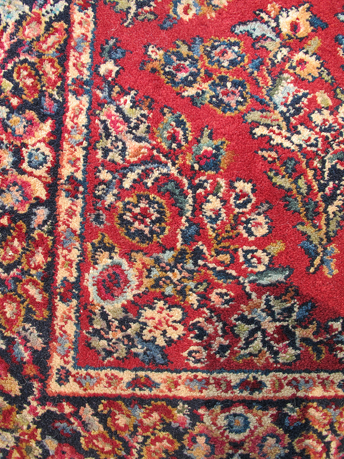 Vintage Karastan Wool Sarouk Rug Pattern 785 Oriental Carpet 2'10" x 5