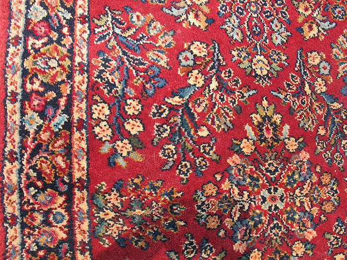 Vintage Karastan Wool Sarouk Rug Pattern 785 Oriental Carpet 2'10" x 5