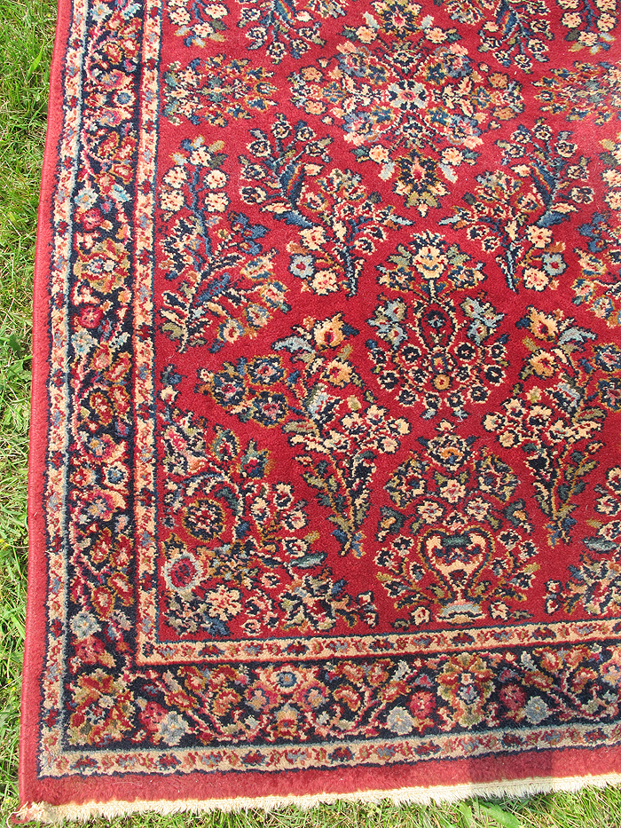Vintage Karastan Wool Sarouk Rug Pattern 785 Oriental Carpet 2'10" x 5' NR yqz